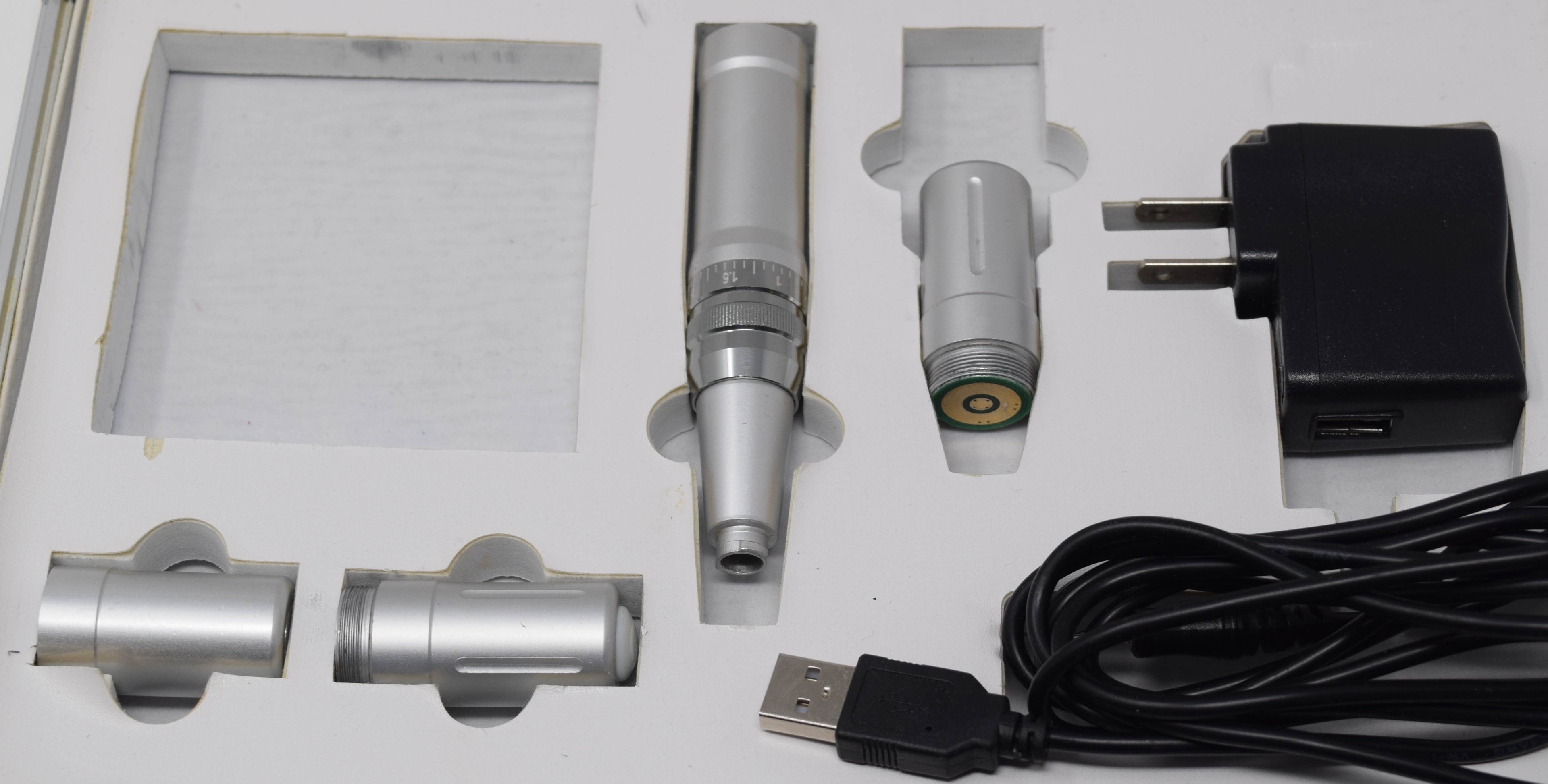 Silver Eclipse MicroPen Mp1136 Aesthetics Kit MicroNeedling Micro Needle DEMO