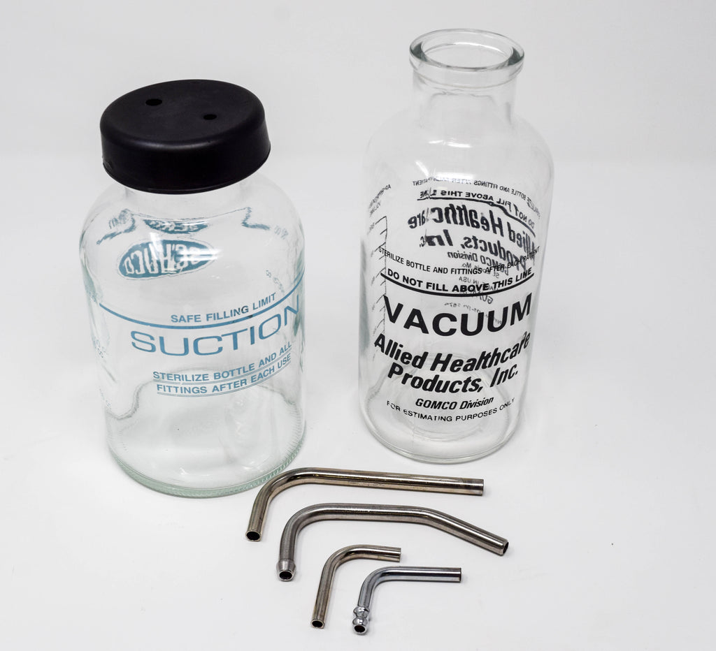 Allied Healthcare Vacuum Bottle with Cap and Tubes for Schuco 130, 32 oz