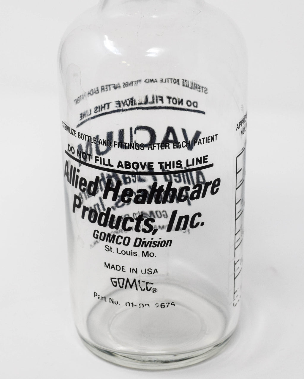 Allied Healthcare Vacuum Bottle with Cap and Tubes for Schuco 130, 32 oz