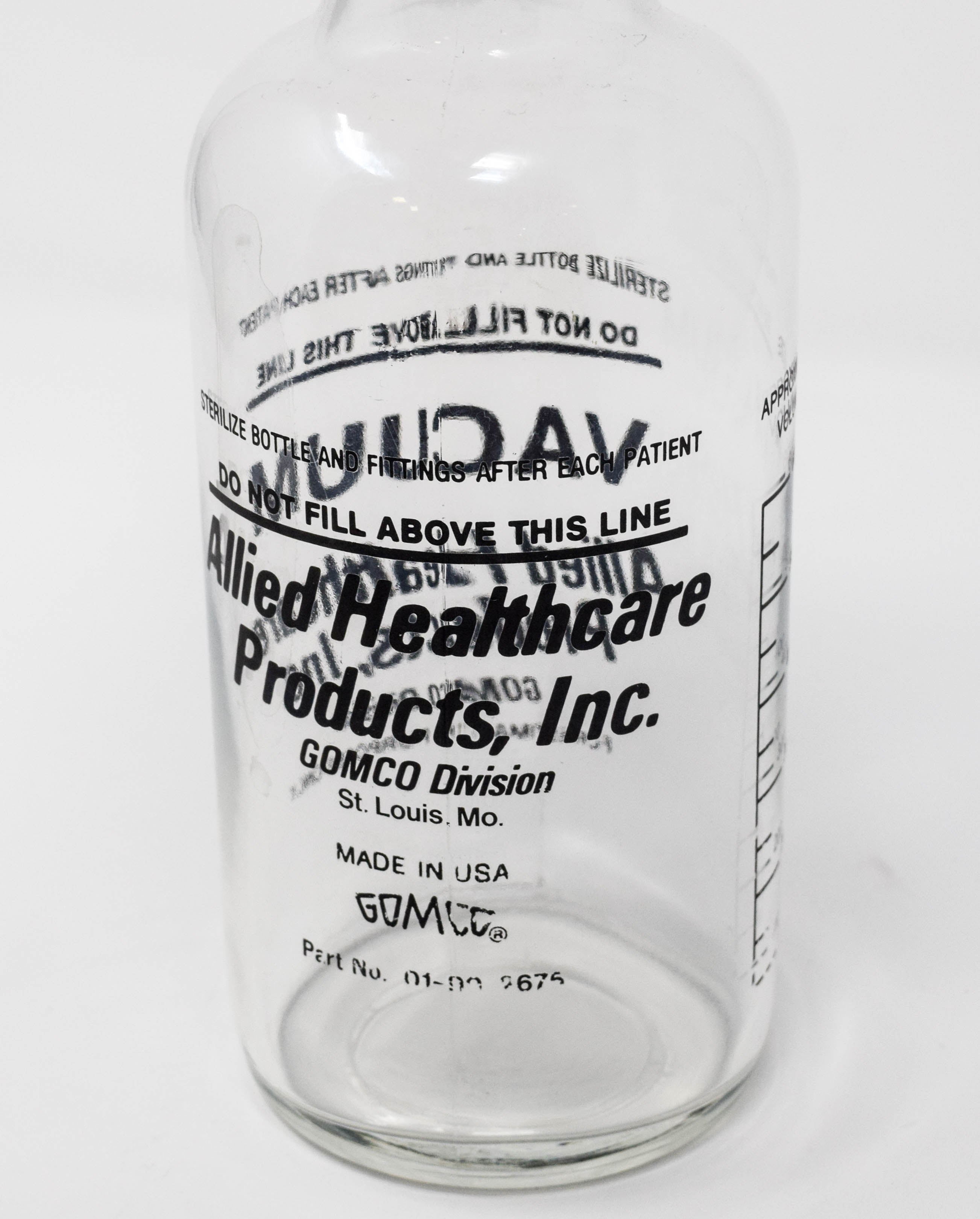 Allied Healthcare Vacuum Bottle with Cap and Tubes for Schuco 130, 32 oz