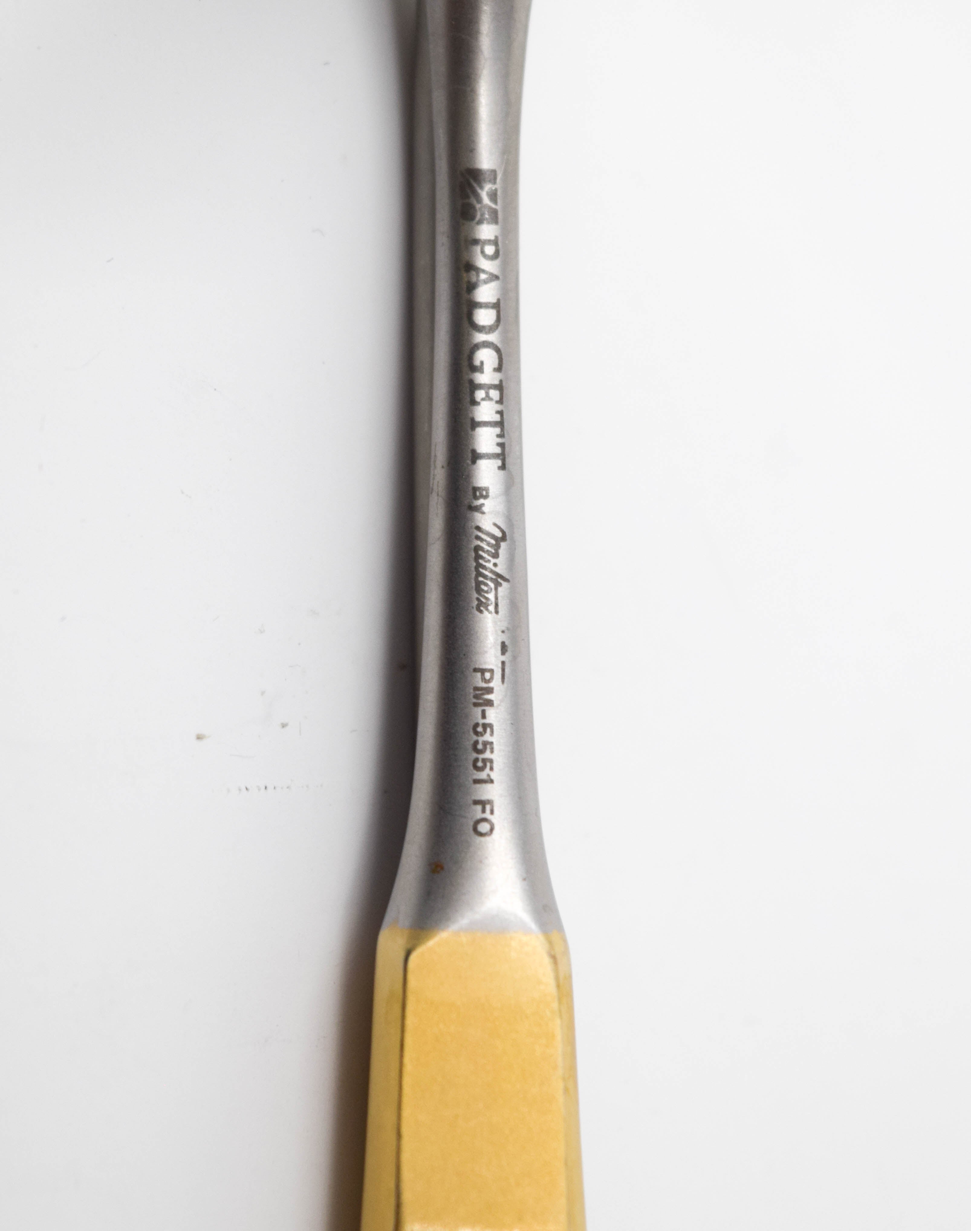 Miltex PM-5551FO Aufricht Retractor Fiber Optic Solid Blade 8" length 7mm Wide