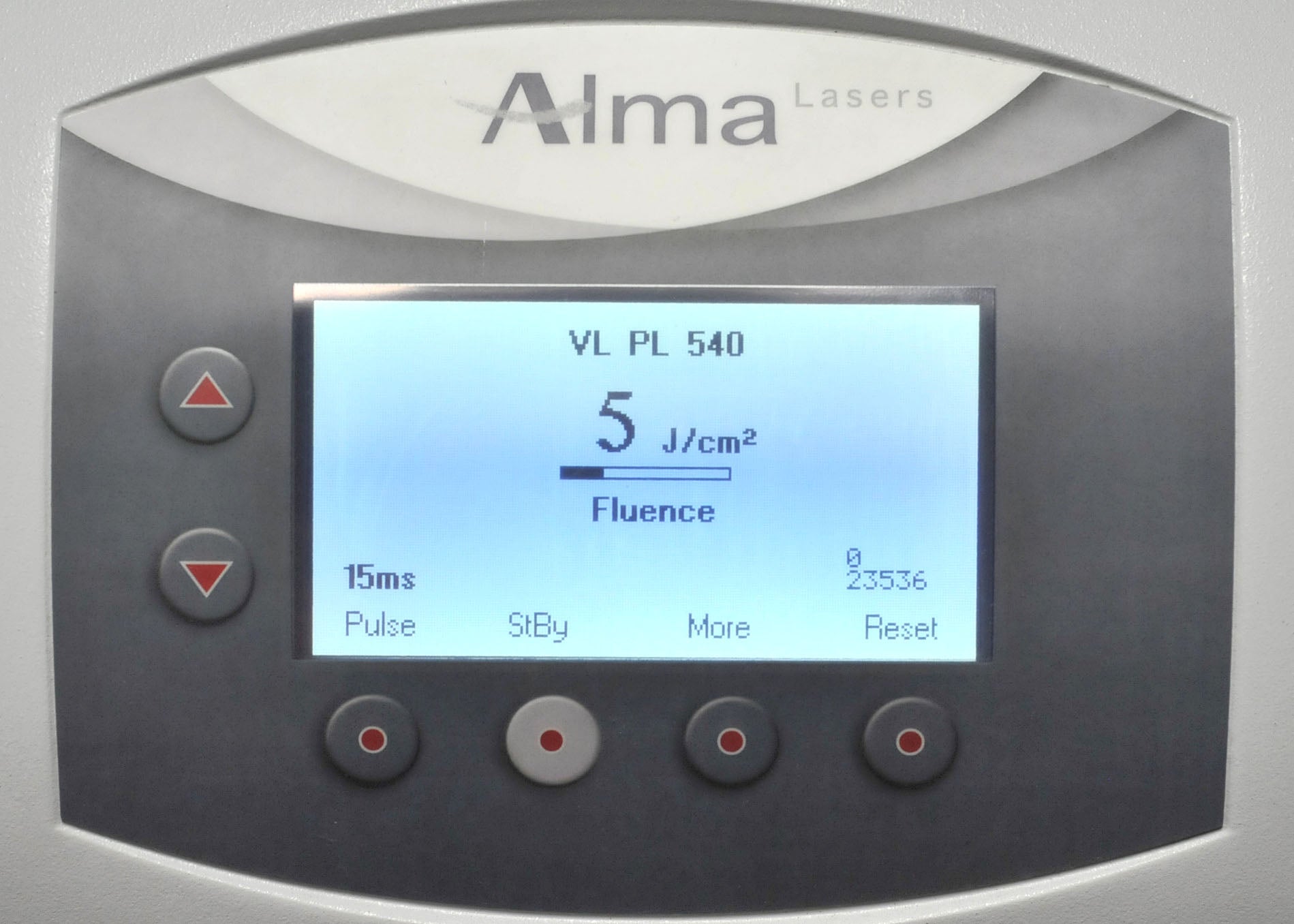 Alma Harmony Lasers 540nm HandPiece GREEN Vascular Pigmented Lesions Hand Piece