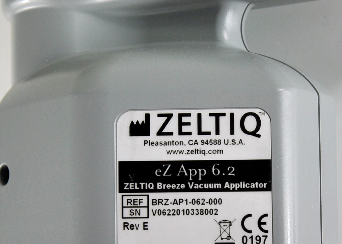 Zeltiq CoolSculpting eZ App 6.2 Breeze Vacuum Applicator BRZ-AP1-062-000 Cool