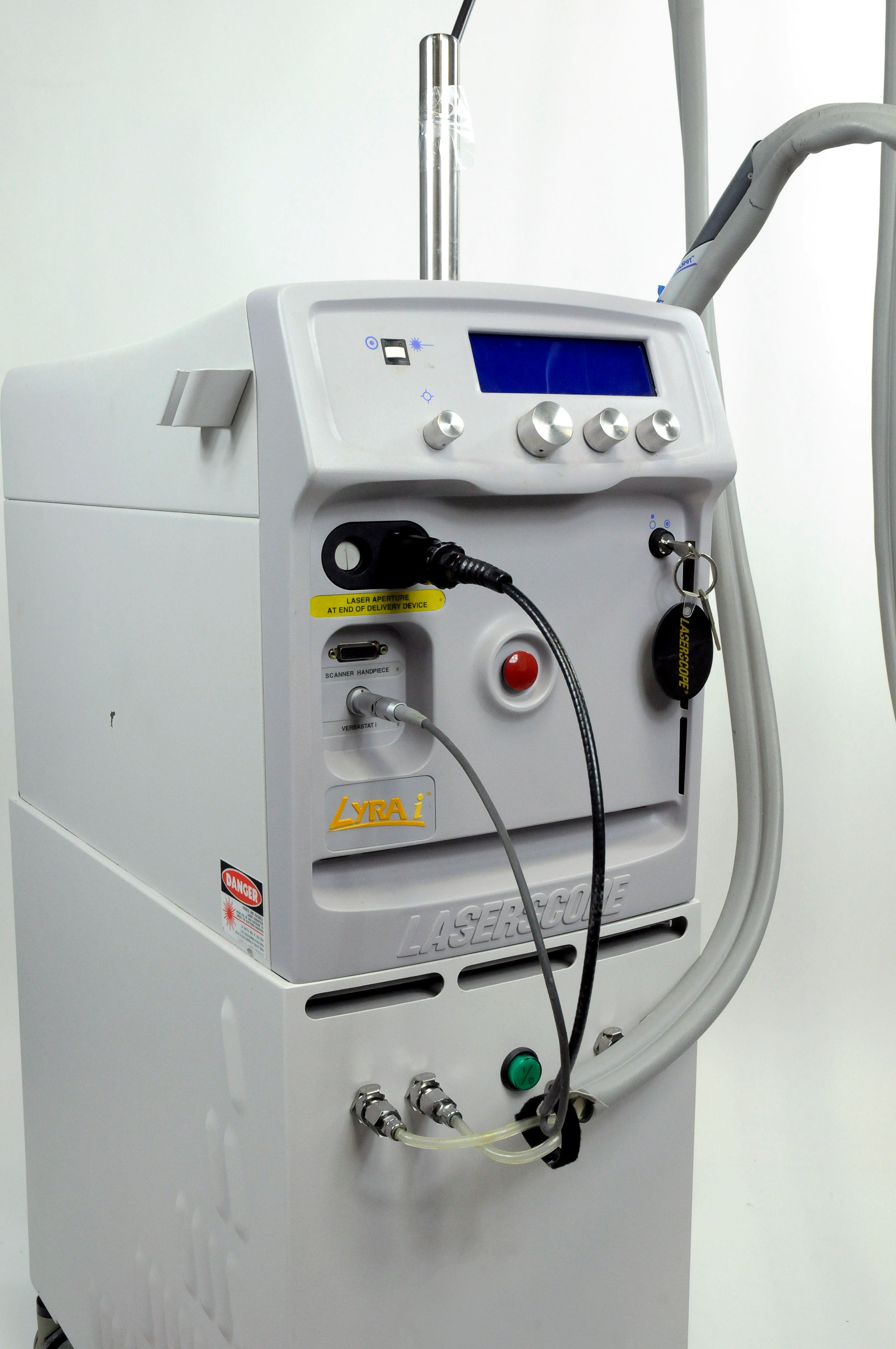 2003 Laserscope Lyra Vascular Hair Removal i Yag Laser Skin Rejuv 1064nm Veins