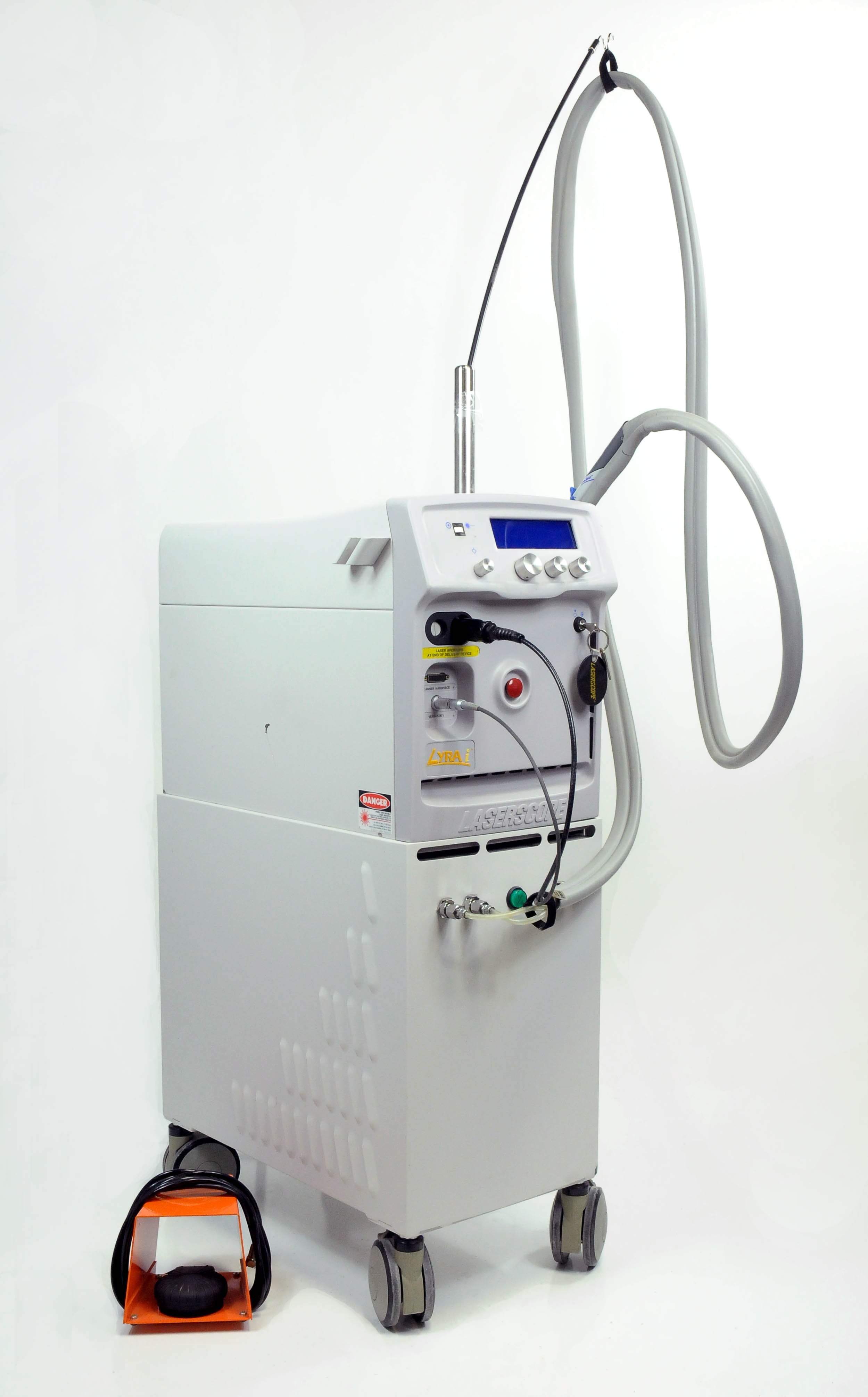 2003 Laserscope Lyra Vascular Hair Removal i Yag Laser Skin Rejuv 1064nm Veins
