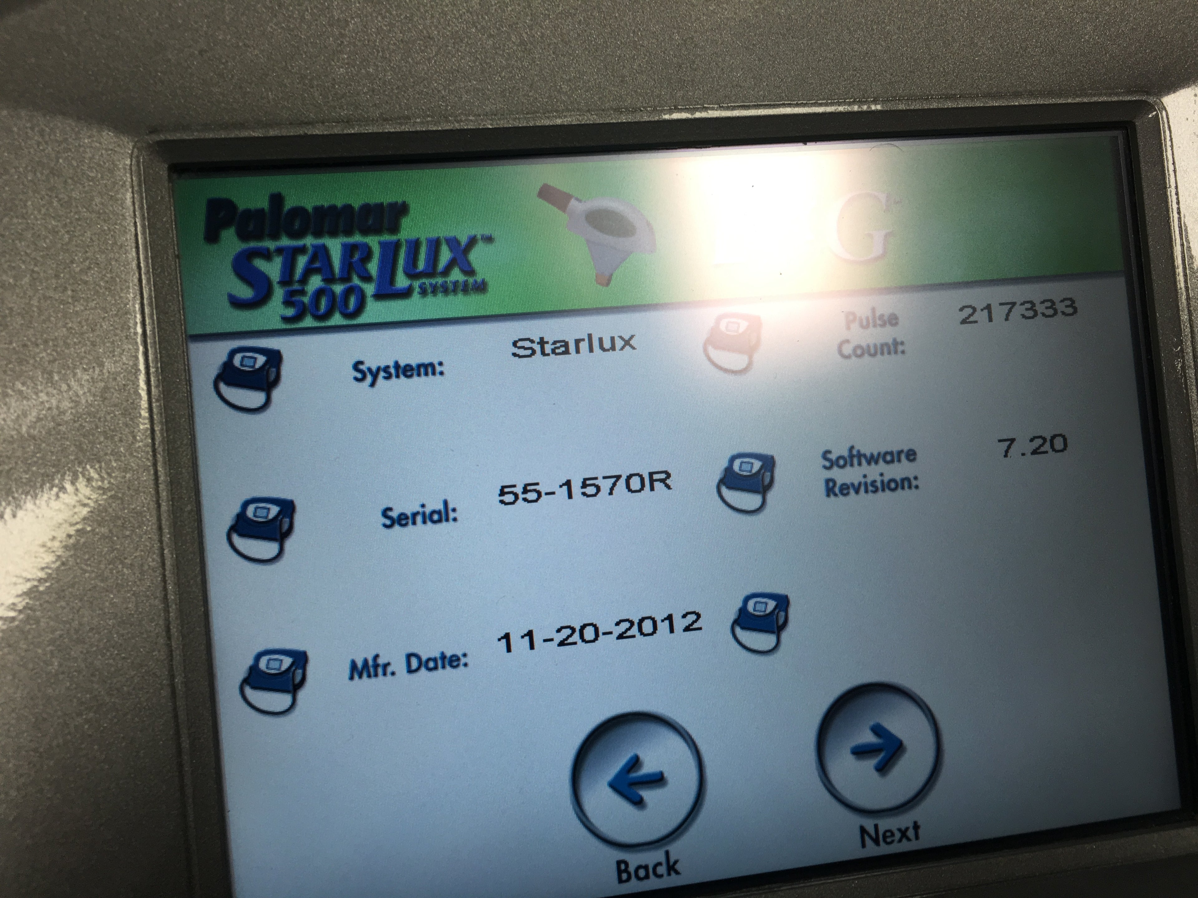 2012 Palomar 500 Starlux w G R Ys V & 1540 w 10 & 15 mm Microlens 215,000 Shots!