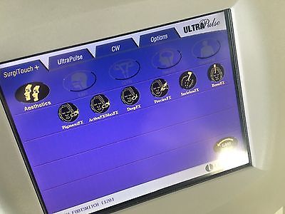 Lumenis UltraPulse Encore LATE OCT 2007 TOTAL FX w Active & Deep Scanners LASER