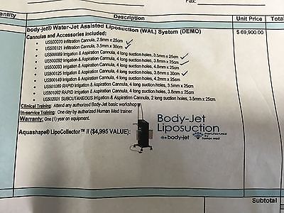 Human Med HumanMed Body Jet BodyJet Body-Jet liposuction lipo suction Laser WAL