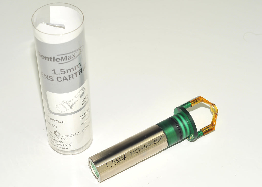 Candela GentleMAX Laser Lens Cartridge 1.5mm Part #: 7122-00-3947 Gentle MAX 1.5