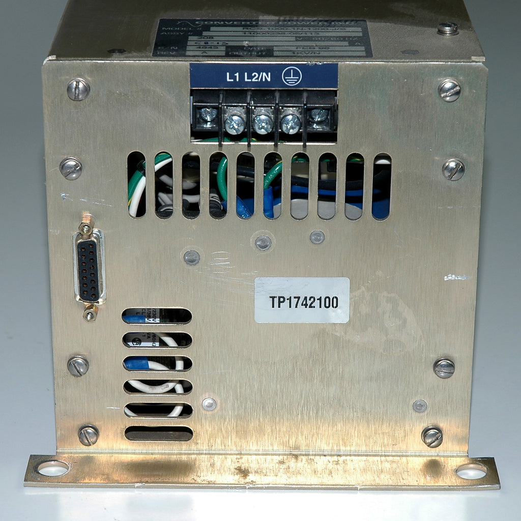 CONVERTER POWER 1000 Volt RCS-1000-1N-1200-J/S Electrical Charging Supply 208VAC