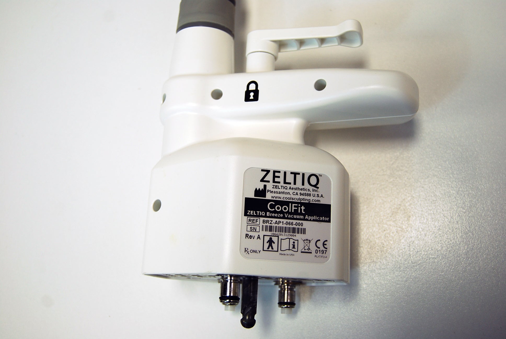 Zeltiq Breeze 2014 Coolsculpting Vacuum Applicator Coolfit