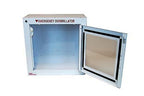 Zoll Metal AED Emergency 17.5 Surface Mount Alarm Standard Wall Cabinet Alarmed