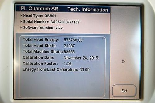 Lumenis Quantum SR Skin Rejuvination 560 Skin Pigment Vascular Lesions ESC 2000