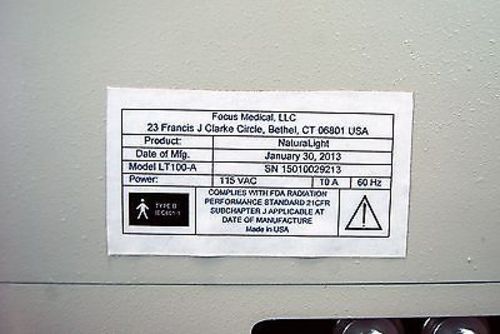 2013 Naturalight Pulsed Light System Focus Medical Natural Light Laser Pulse