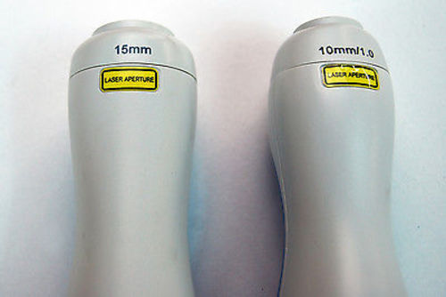 Lux 1540 XDL Fractional Laser Hand Piece 2 tips 15 10 mm Palomar Calibration tip