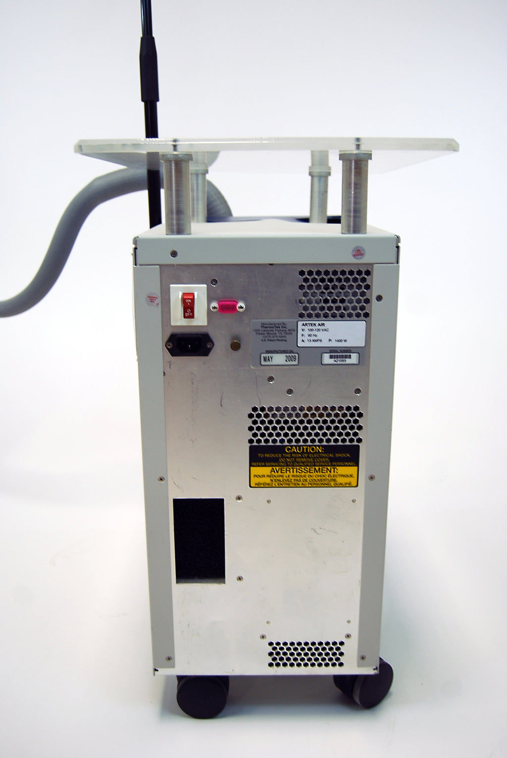 ThermoTek ArTek Air Cooler-Thermoelectric Articulating Arm Solid State 2009
