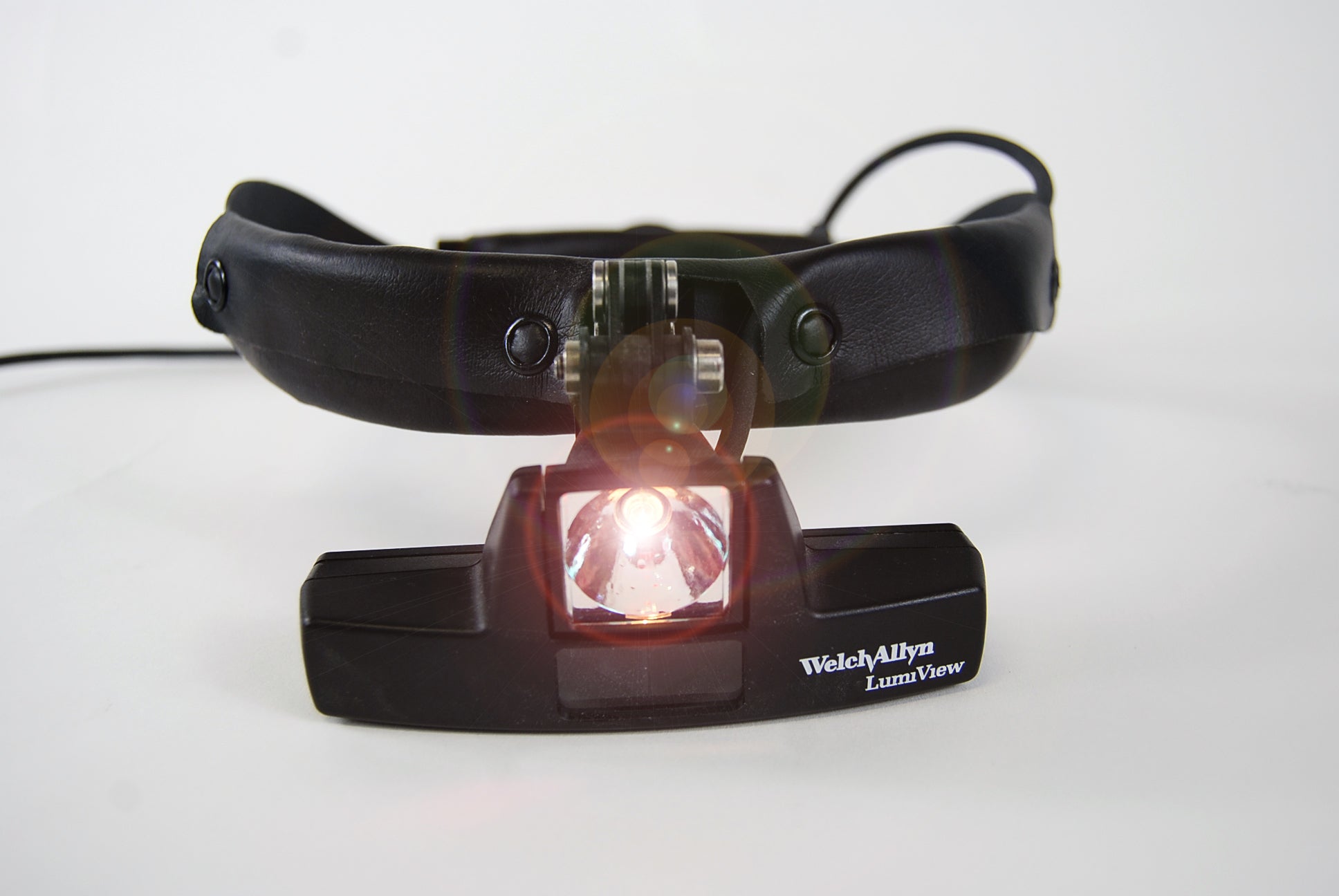 Portable Binocular Microscope Welch Allyn Lumiview 20501 with Battery Pack