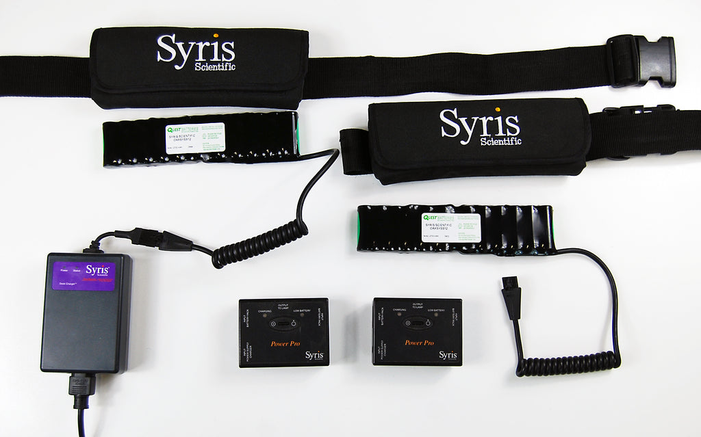 Syris Scientific Power Pro Rechargeable Battery with Extra Switch & Fanny Pack