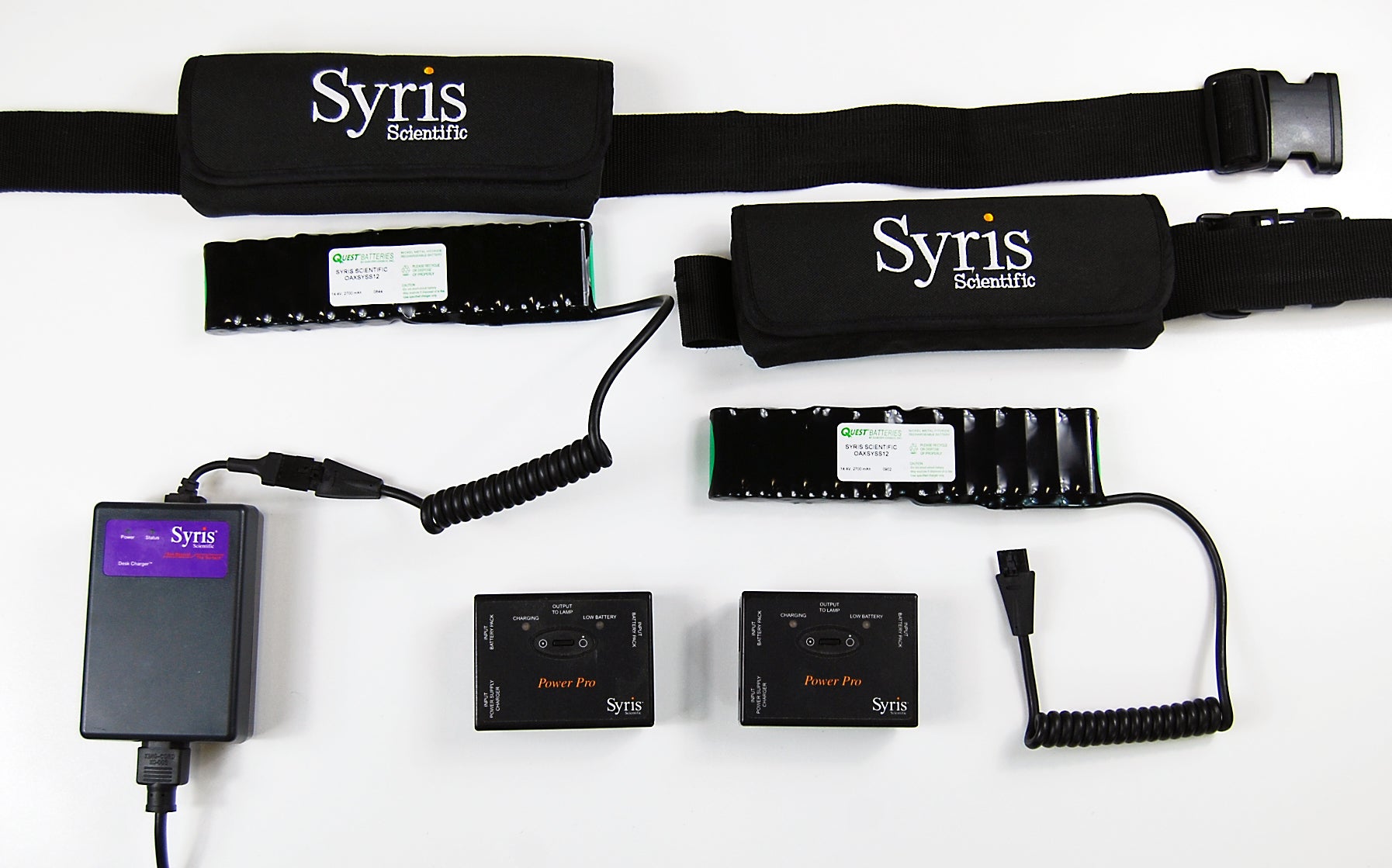 Syris Scientific Power Pro Rechargeable Battery with Extra Switch & Fanny Pack