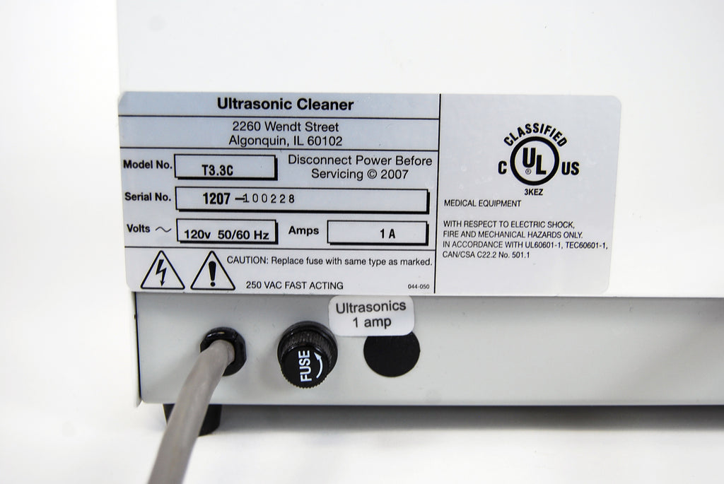 HealthSonics Ultrasonic Medical Equipment Cleaner T3.3C Health Sonics Ultra