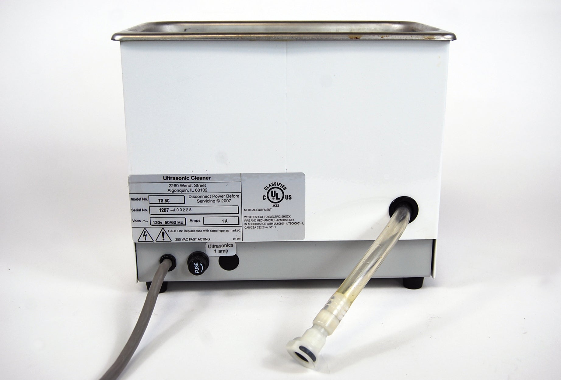 HealthSonics Ultrasonic Medical Equipment Cleaner T3.3C Health Sonics Ultra