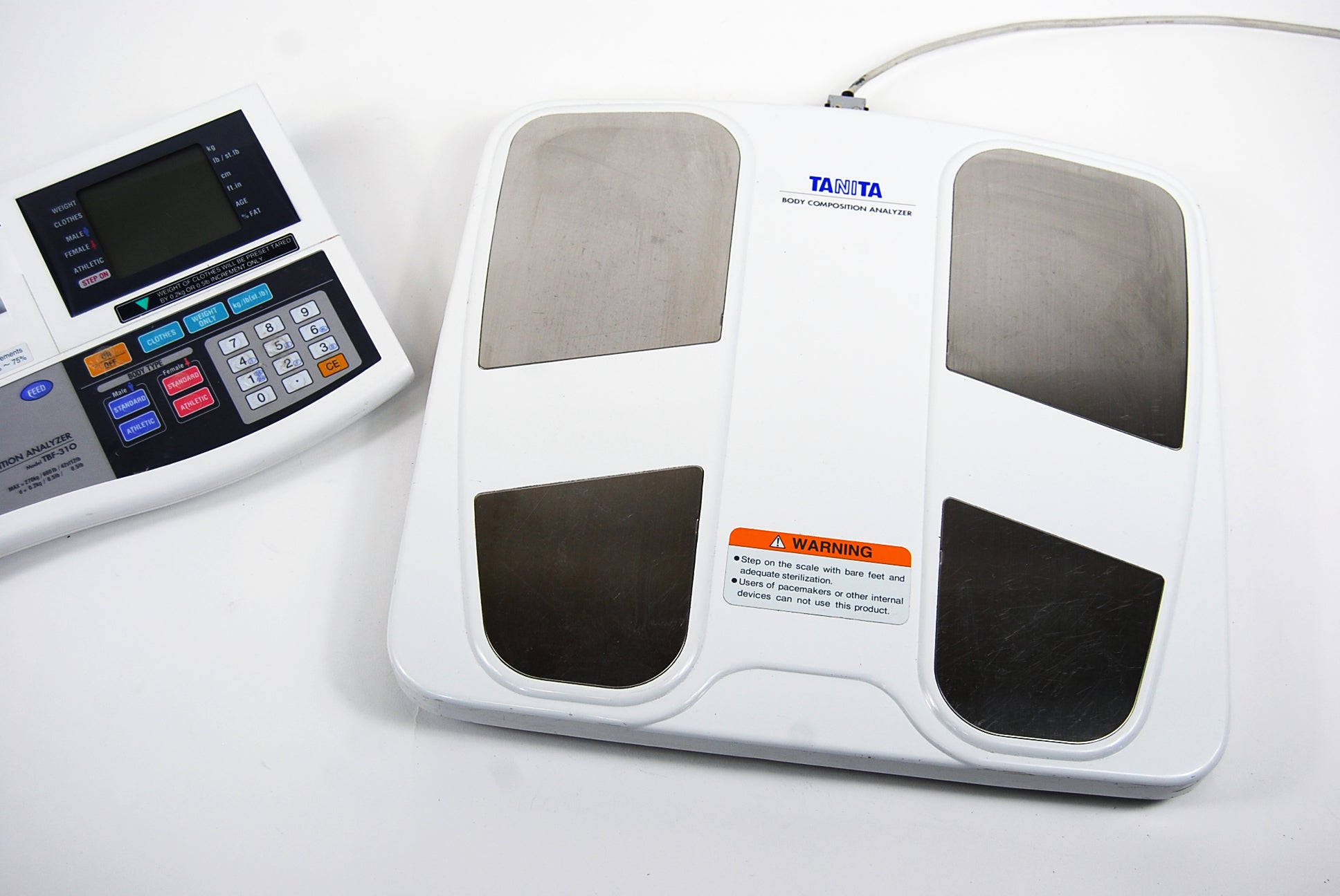 Tanita Body Composition Analyzer Scale Platform TBF-310 600lb