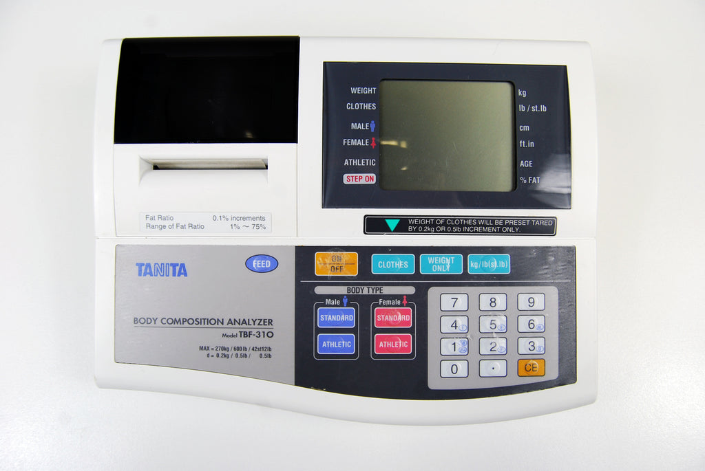 Tanita Body Composition Analyzer Scale Platform TBF-310 600lb