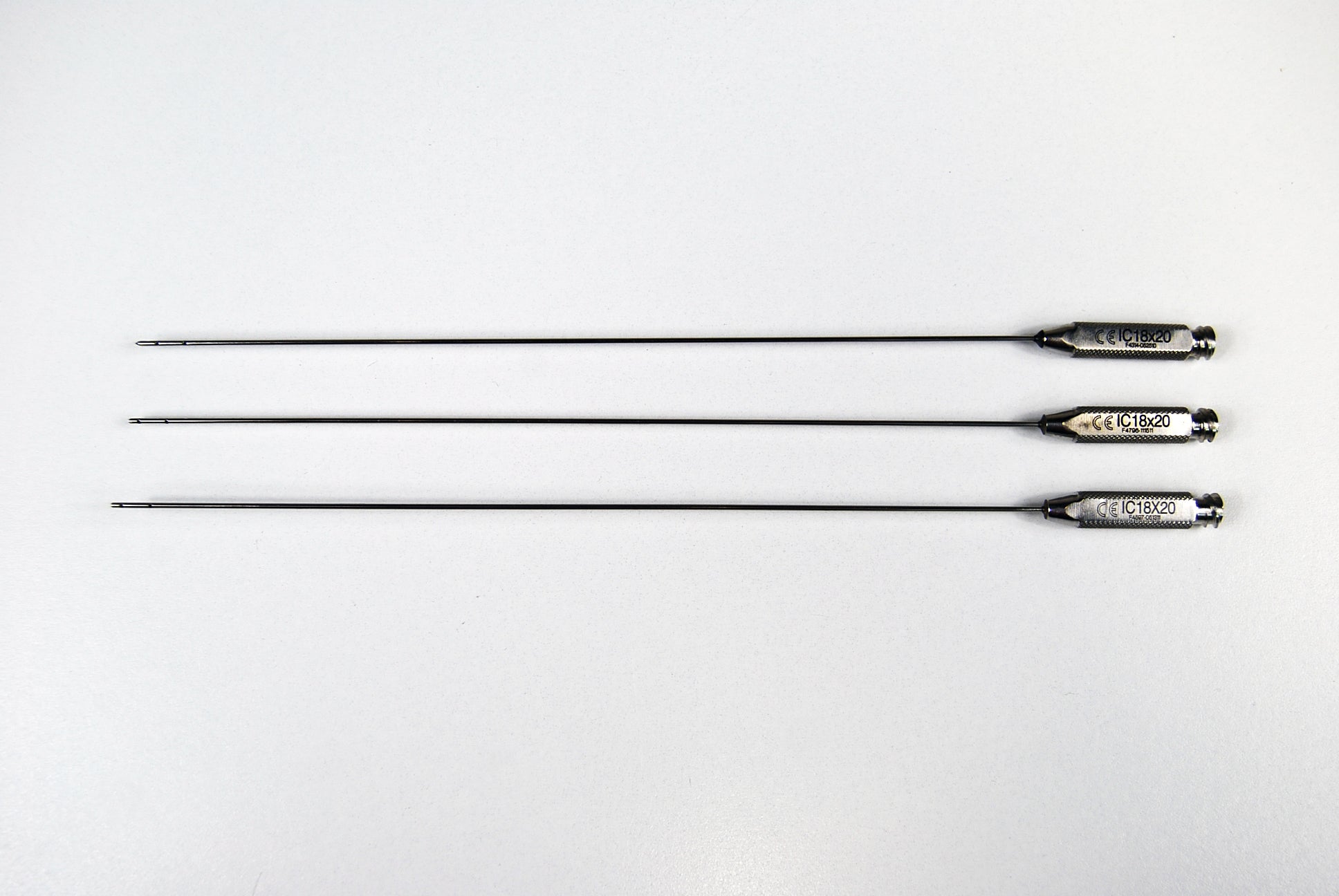 Cynosure SmartLipo-Cannulas Set of 3 IC 18x20 Smart Lipo Liposuction Probe Needle