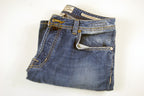 Jacob Cohen Handmade Tailored Denim Jeans Size 35 Italian Hand Made Pants Mens