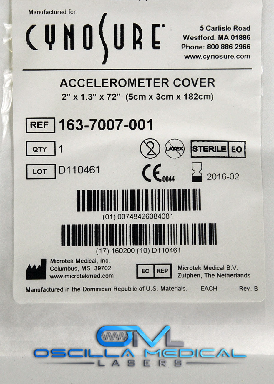 Cynosure Accelerometer Cover BOX OF 24 163-7007-001