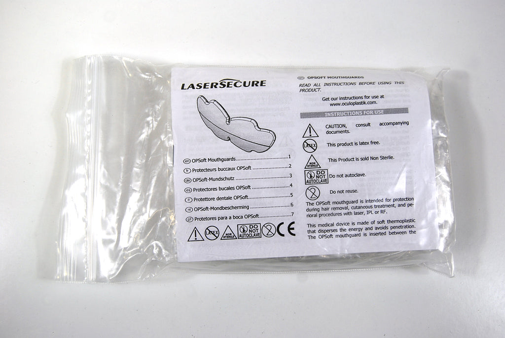 Oculo Plastik 60-104 Mouth Guards LaserSecure OPSoft Mouthguards 10 Pcs Total