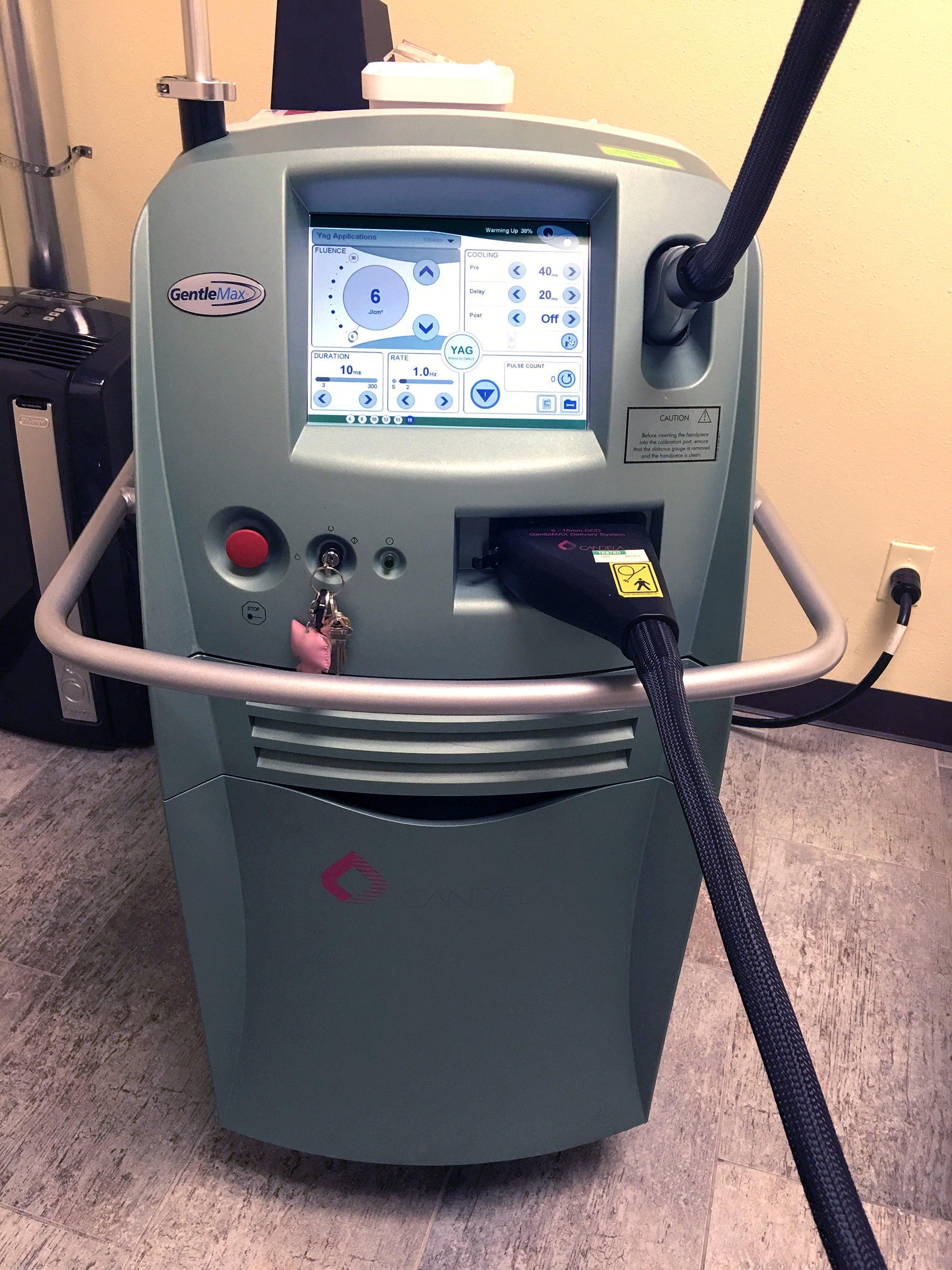 Candela GentleMAX Syneron Alexandrite Laser Yag Gentle Max Alex 2011