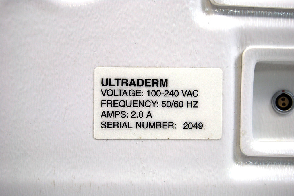 MultiDerm Ultraderm 2049 Unit Exfoliation Topical Infusion West Coast Laser