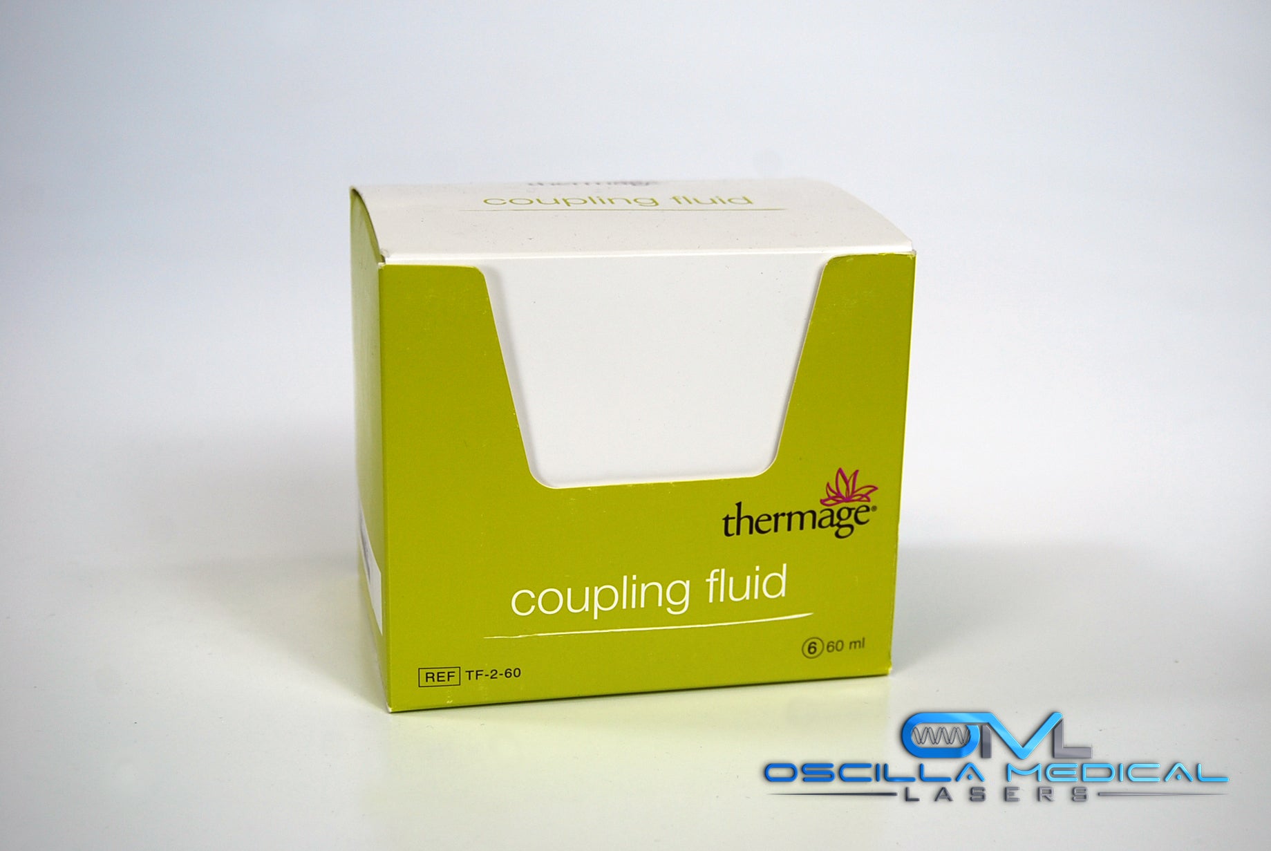 Thermage Coupling Fluid ThermaCool TF-2 Box of 6 60ml Bottles 2012 Therma Cool