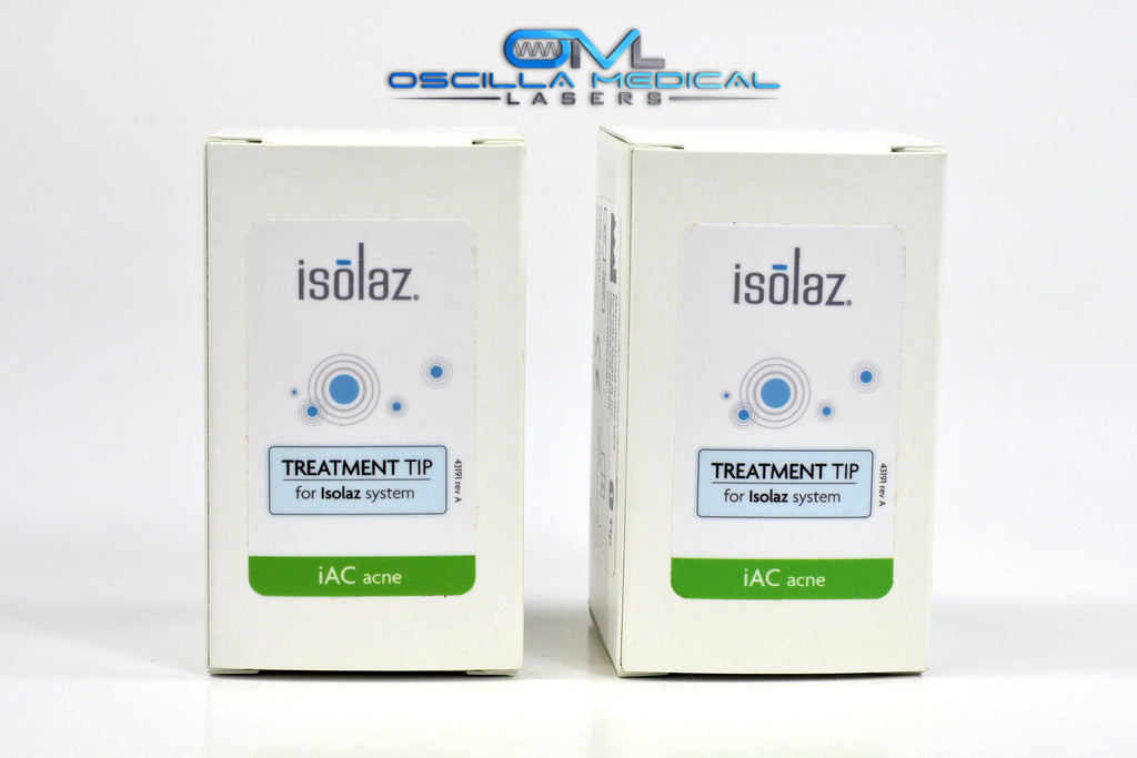 Solta Treatment Tip x2 PCS Isolaz iAC Acne MED 1200 ST IV-VI 40-01363 LOT OF 2