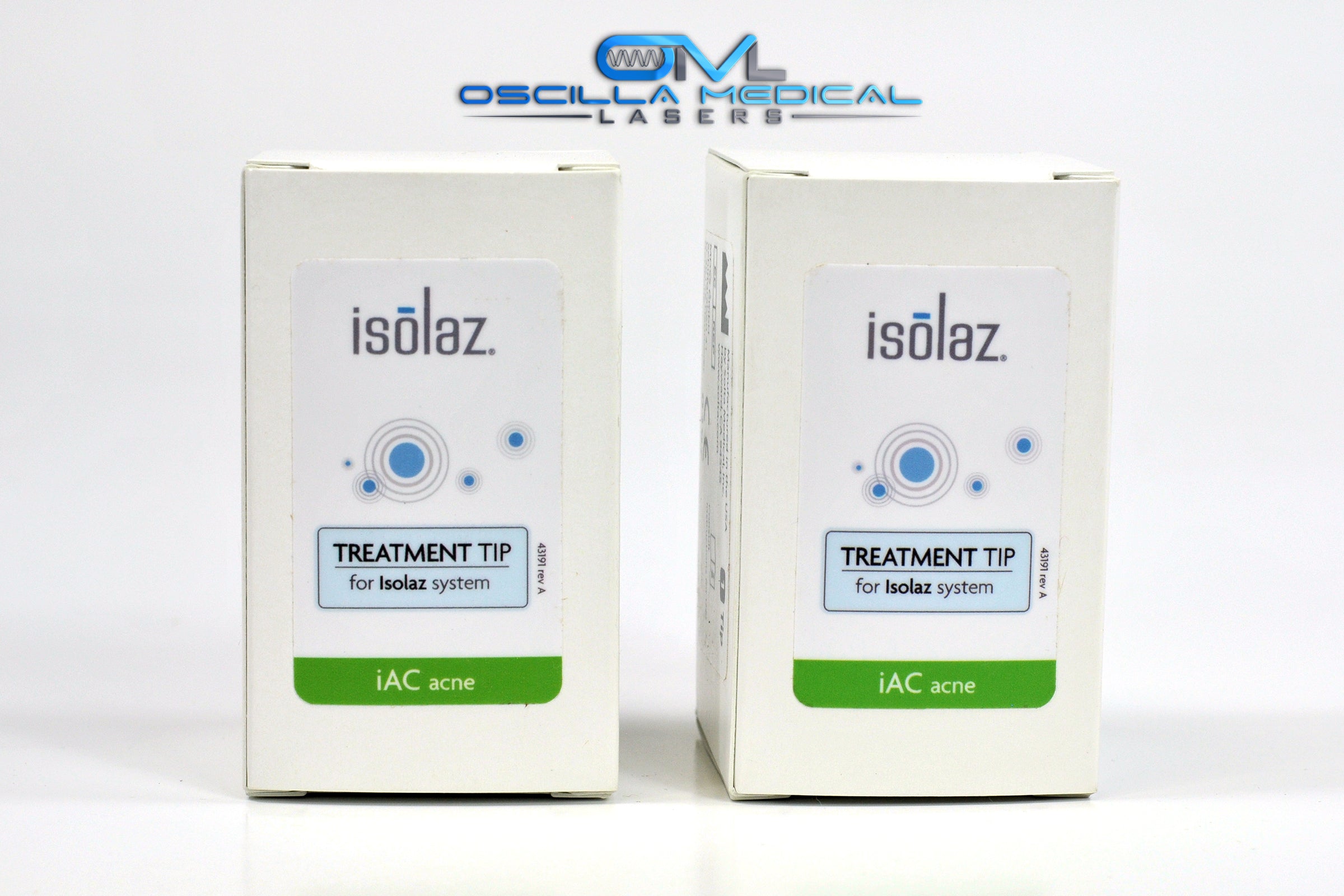 Solta Treatment Tip x2 PCS Isolaz iAC Acne MED 1200 ST IV-VI 40-01363 LOT OF 2