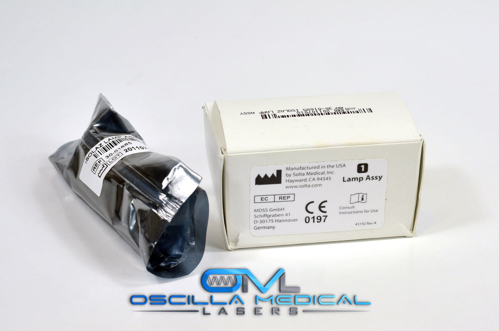 Solta Medical Isolaz Lamp Assy 30-01685 2011 Assembly New NIB