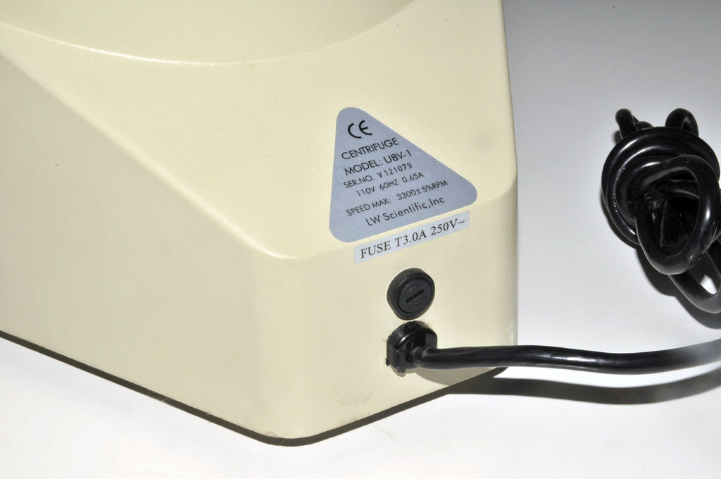 LW Scientific USV-1 Ultra-8V Test Tube Centrifuge Model Variable Speed 1 Pc Body