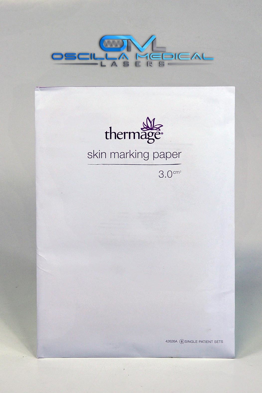 Skin Marking Paper 3.0CM² Solta Medical TK-3.00 6 Single Patient Sets Thermage