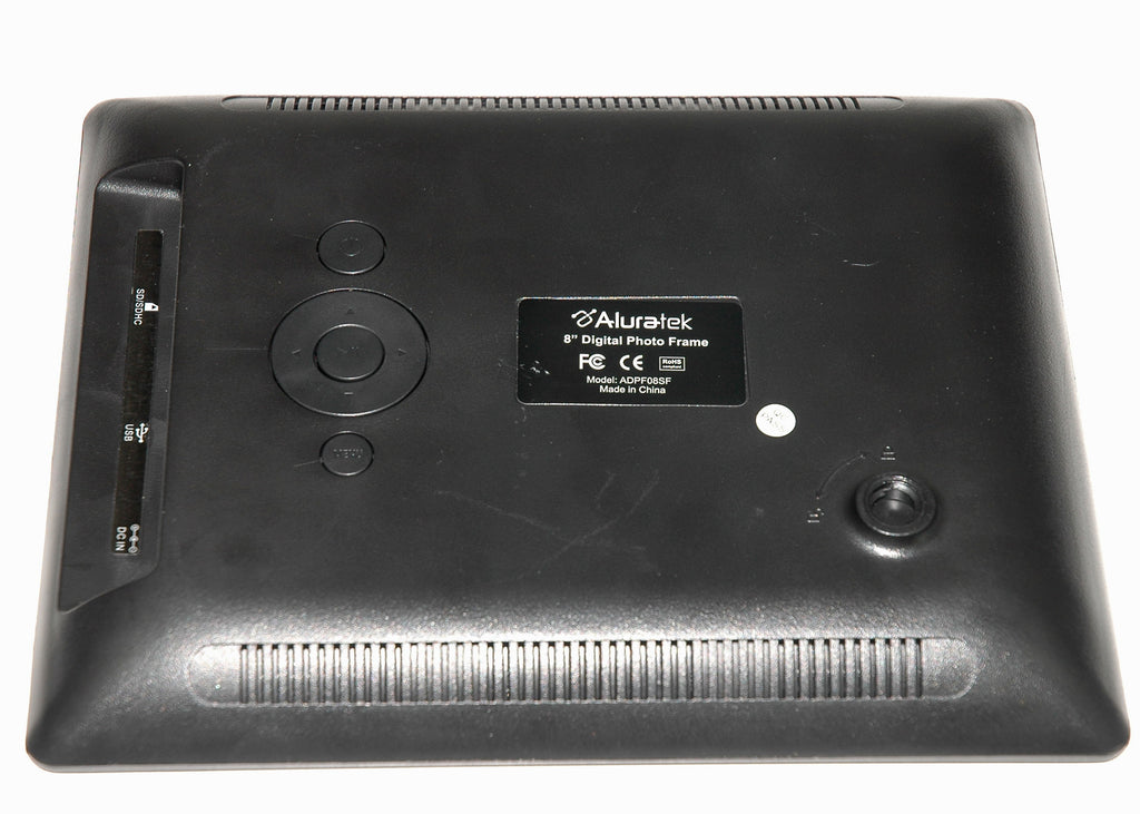 Aluratek ADPF08SF 8" Digital Photo Frame w 2GB SD Card - Picture Viewer