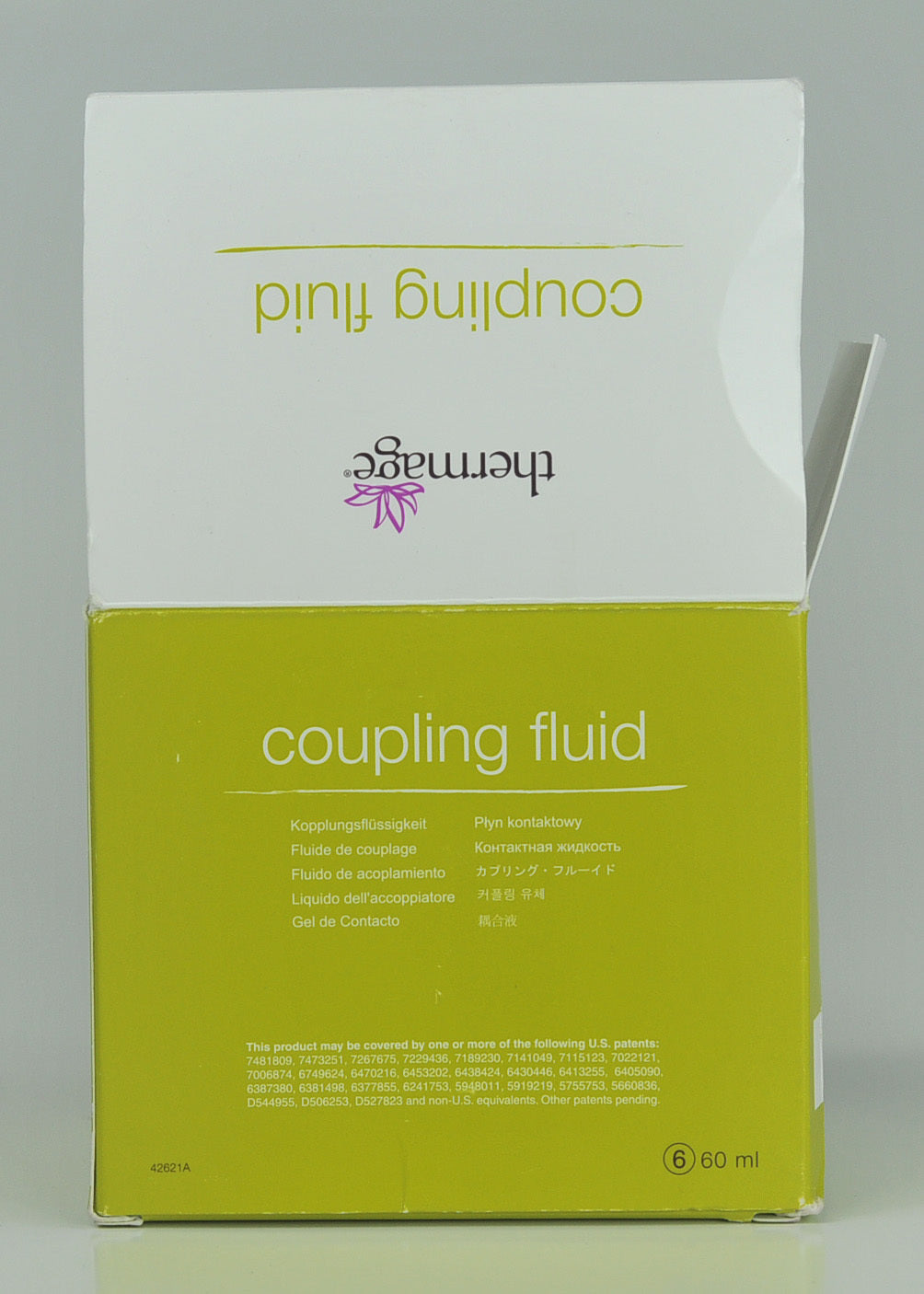 Thermage Coupling Fluid ThermaCool TF-2 Box of 5 60ml Bottles 2012 Therma Cool
