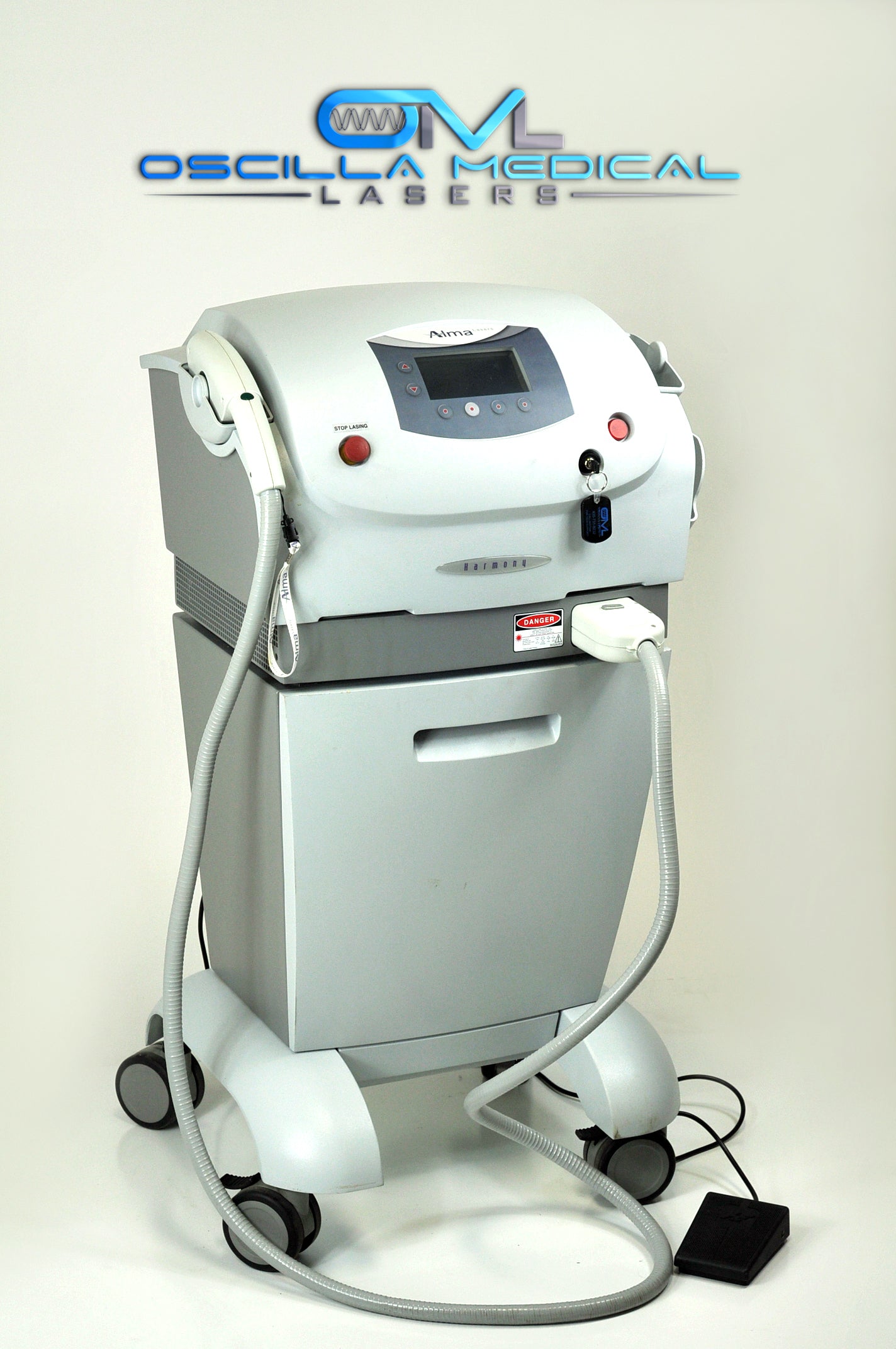 2006 Alma Laser Harmony 540 570 QS1064 HandPcs Q-Switched QS 1064 Tattoo Removal