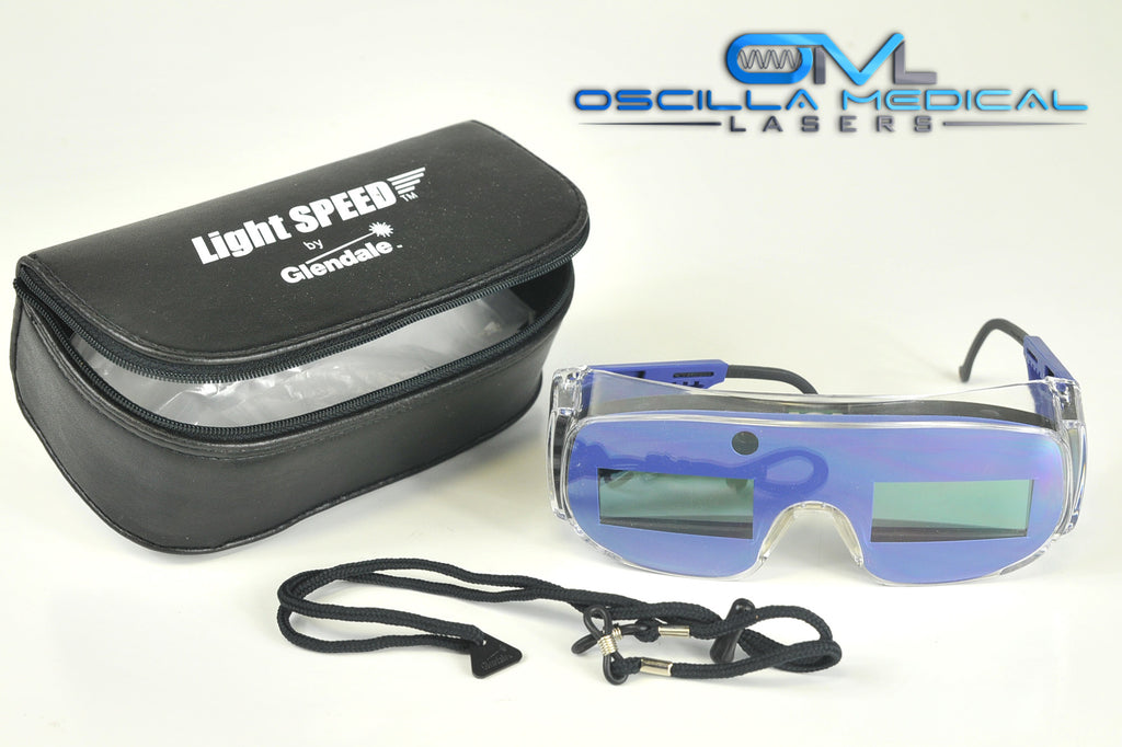 LightSpeed Glendale Palomar IPL Laser Safety Glasses Light Speed Cynosure w/Case