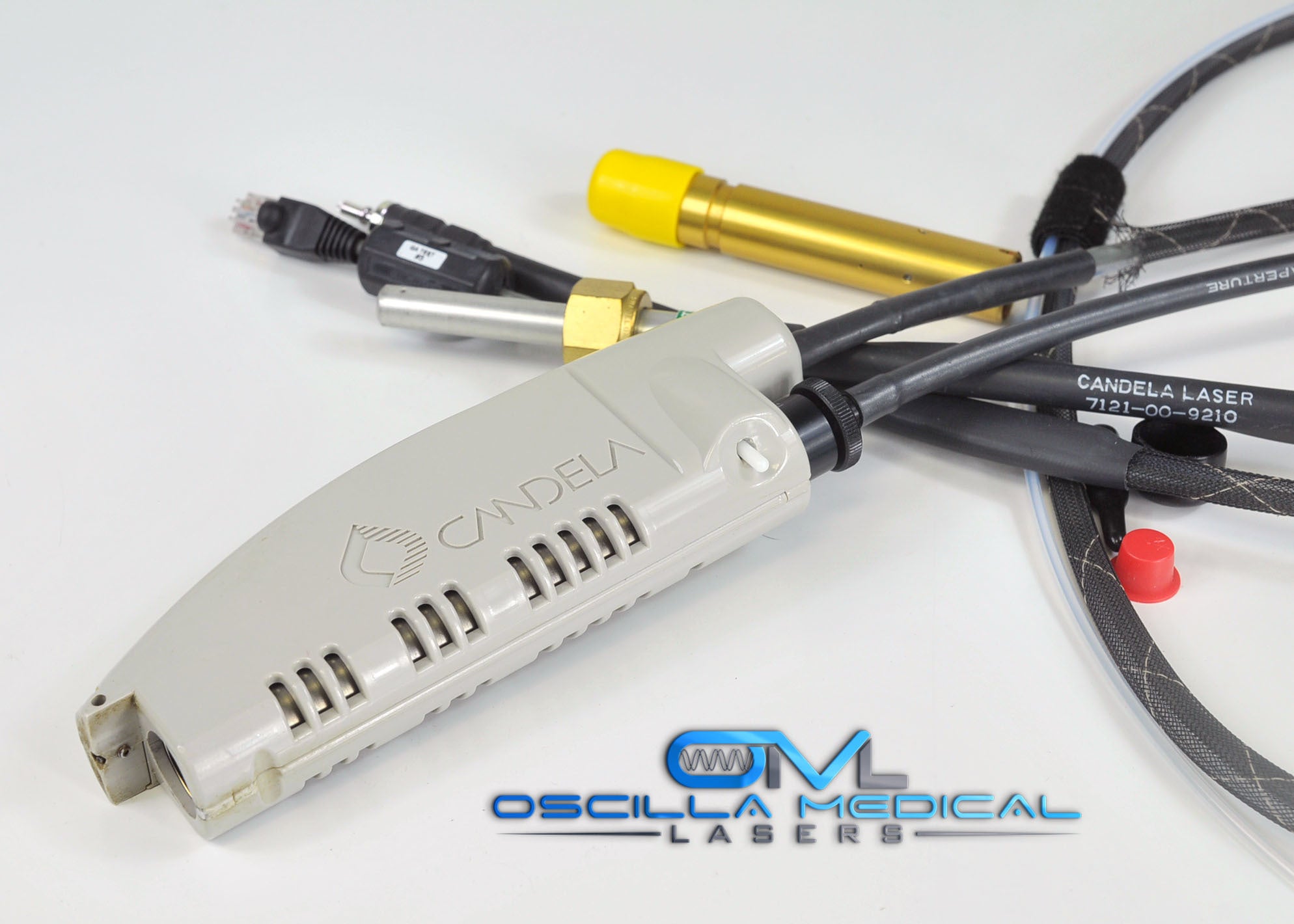 GentleLASE Plus Fiber Laser HandPiece 8 12-15-18mm Gentle Lase Hand Piece Tested