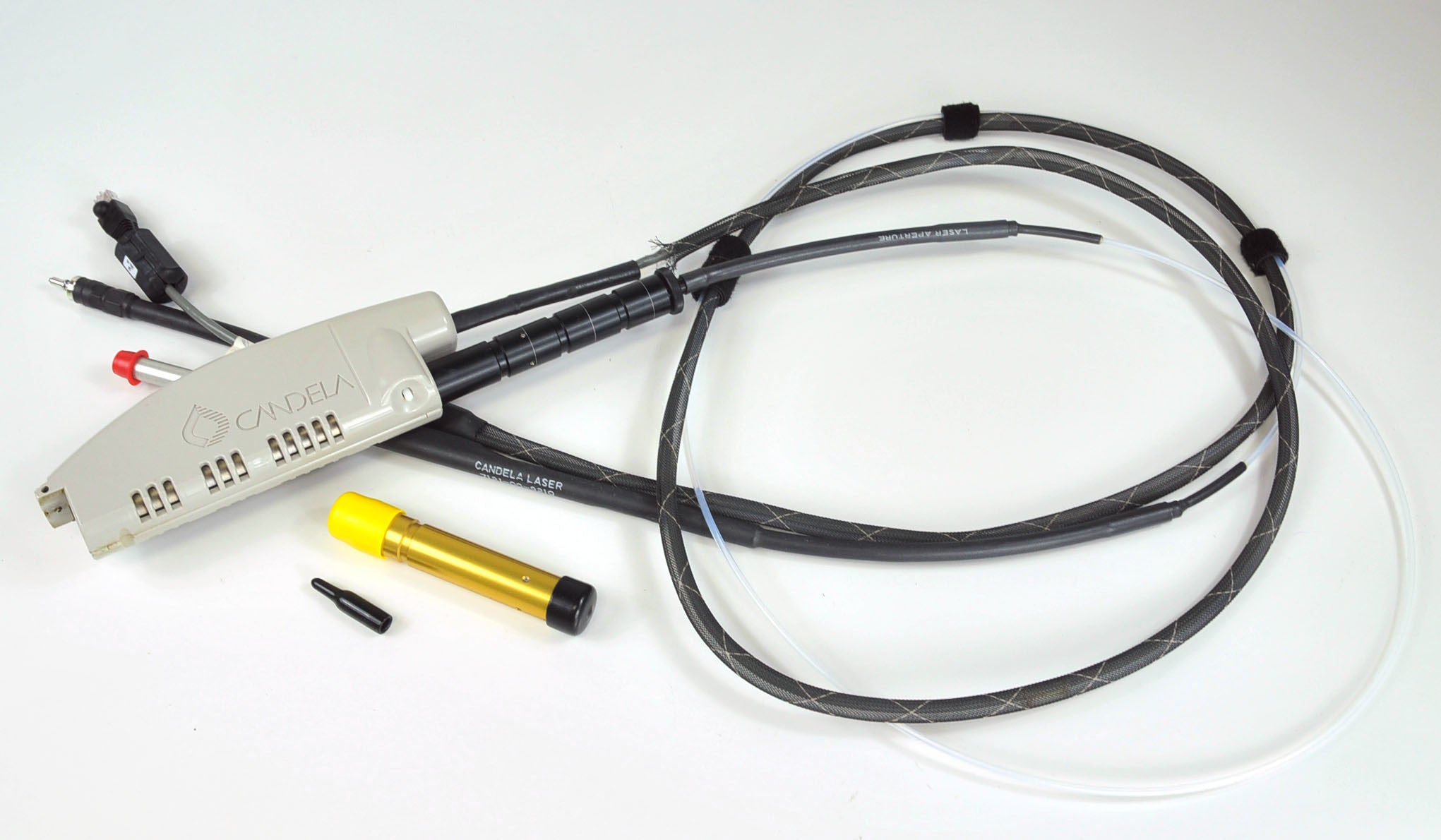 GentleLASE Plus Fiber Laser HandPiece 8 12-15-18mm Gentle Lase Hand Piece Tested