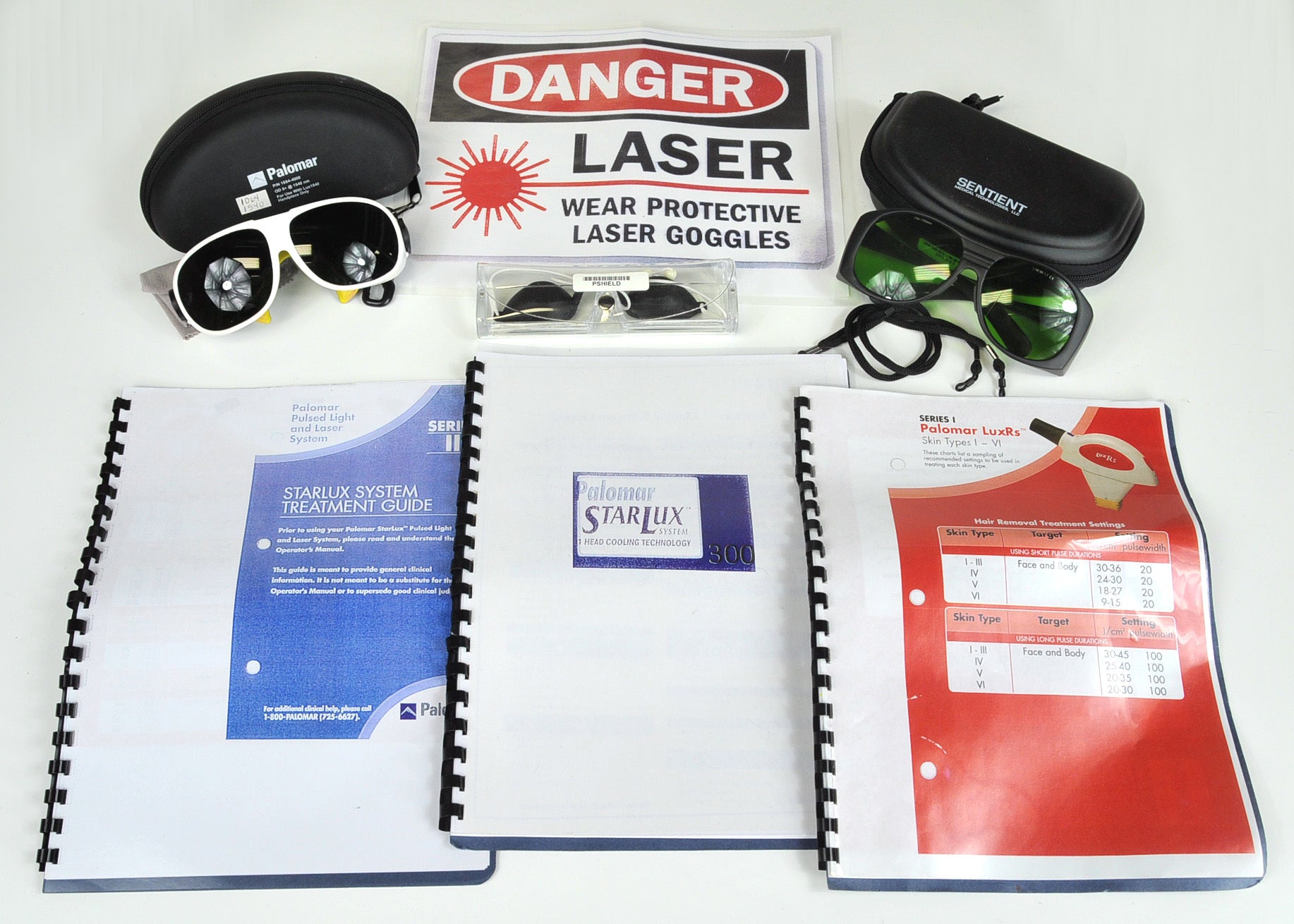 2006 Palomar StarLux 300 IPL LASER 3 HandPieces Lux G Rs Lux1064 Yag Hair Veins