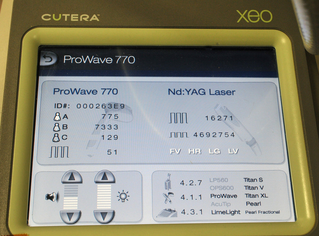 Cutera Prowave 770 Handpiece Pro Wave Applicator Laser IPL with Hard Case