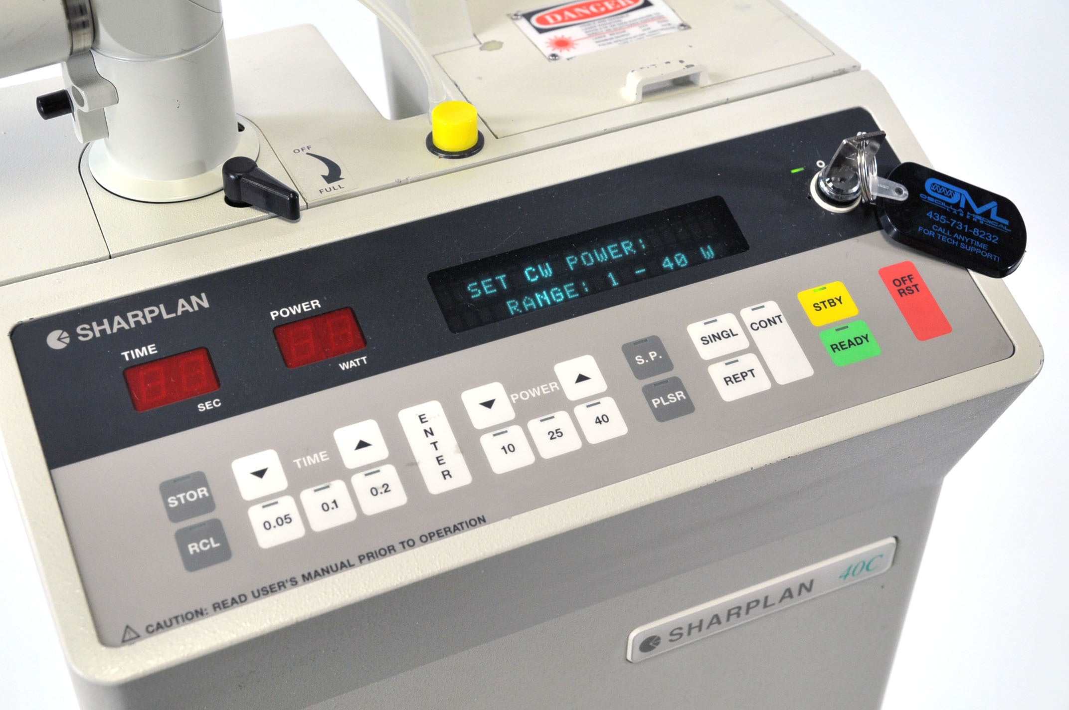 Laser Industries Sharplan 40C 40 Watt - CO2 Laser System Compact Powerful - 1999