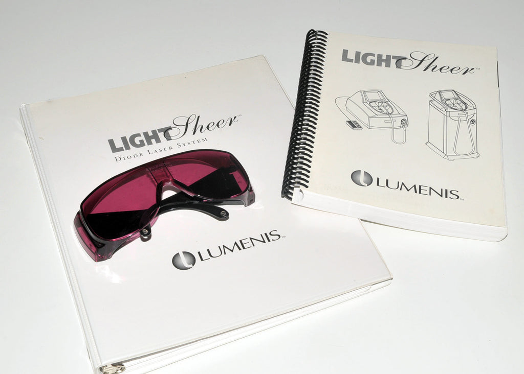 2012 Lumenis Light Sheer Duet HS ET Handpieces 810nm - Hair Removal LightSheer