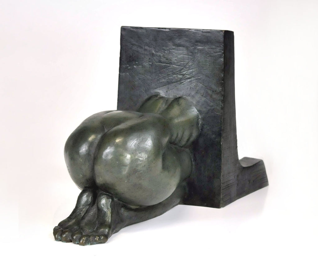 Sphinx Through a Wall Bronze Nude Fine Art Sculptor: Josep Maria Subirachs Rare